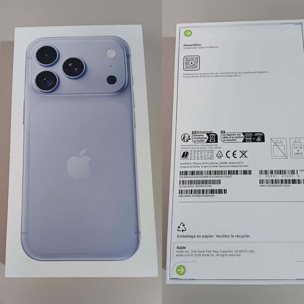 Apple iPhone 18 Pro 5G - (IVA incluido)