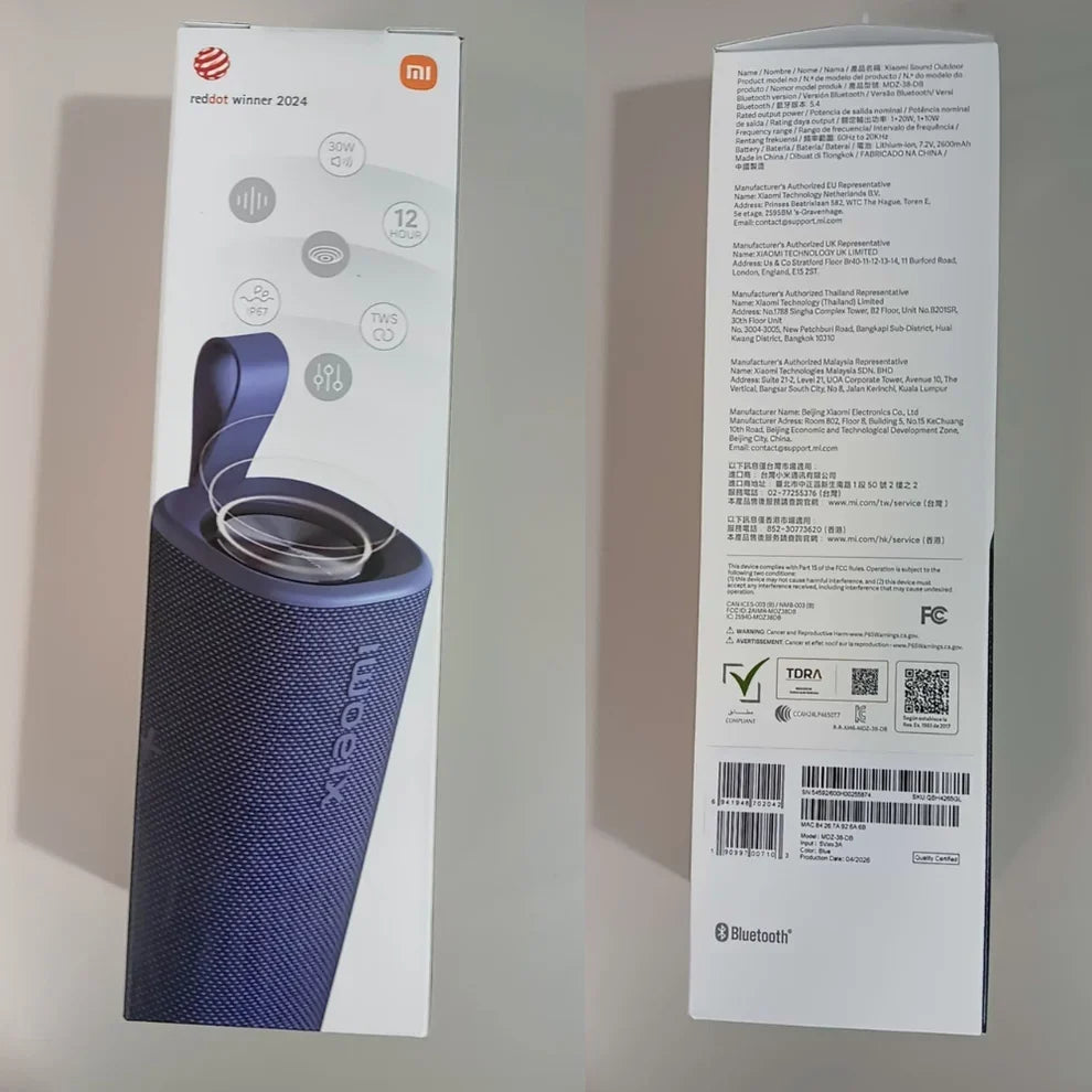 Xiaomi Sound Outdoor 30W Bluetooth Speaker - (VAT Included)