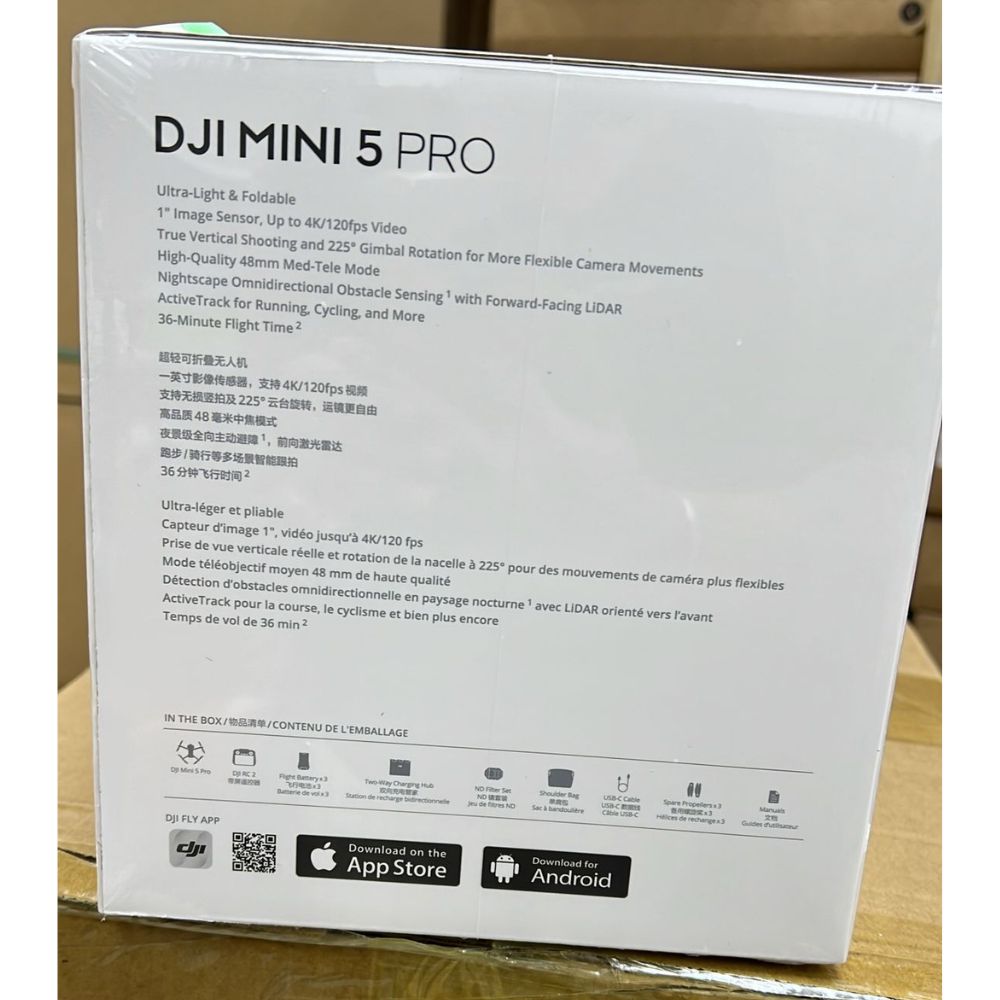 DJI Mini 5 Pro Fly More Combo Drone (with DJI RC 2 Remote Controller) – Global Spec