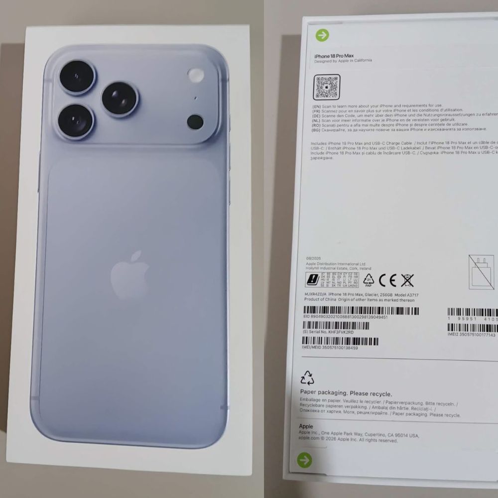 Apple iPhone 18 Pro Max 5G - (IVA incluido)